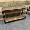 Black Rustic Console Table 3