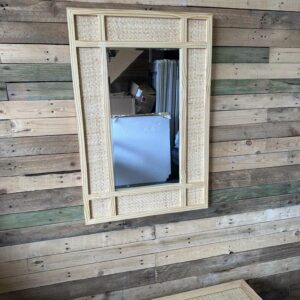 Rattan Mirror